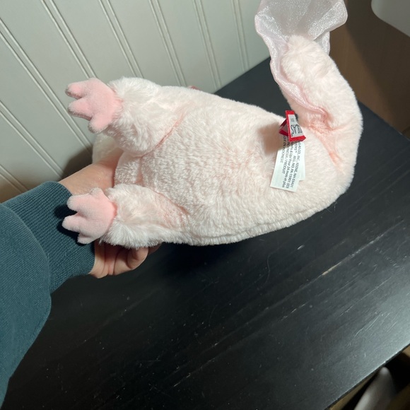 Douglas Pink Axolotl Plush Stuffed Animal Iridescent Tail Sparkle New W/O Tags - Picture 12 of 16